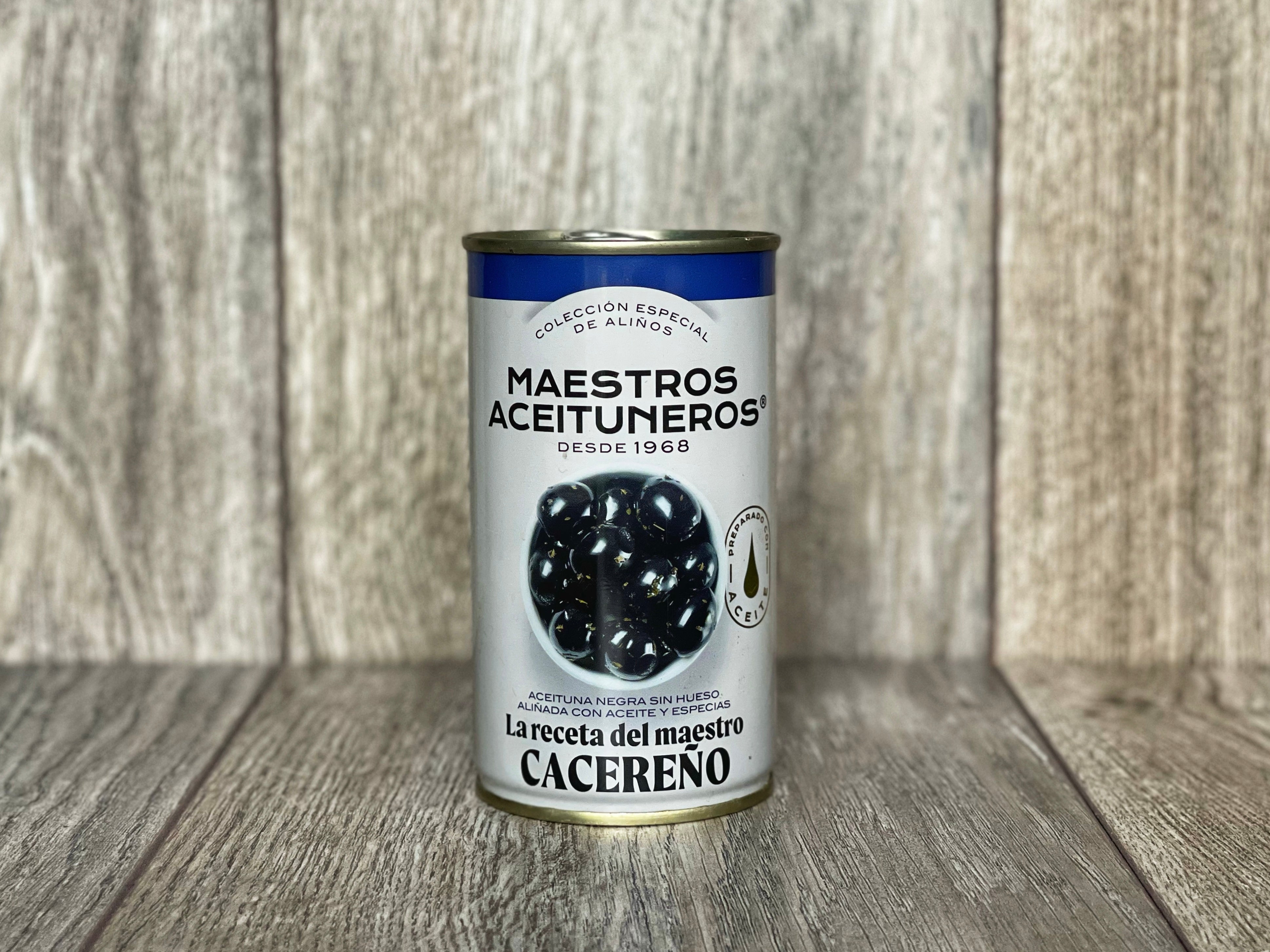 Olīvas melnās bez kauliņiem ar eļļu un garšvielām [ 350 G ]