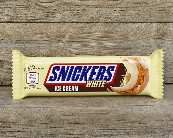 Saldējuma batoniņš SNICKERS White  [ 50 ML ]