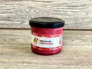 Latvijas medus ar dzērvenēm [ 150G ]