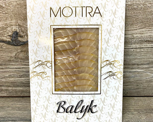 Sibīrijas stores fileja auksti kūpināta BALYK MOTTRA [ 100 G ]