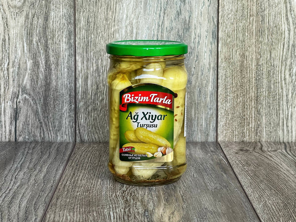 BIZIM TARLA balto gurķu sālījums [ 660 G ]