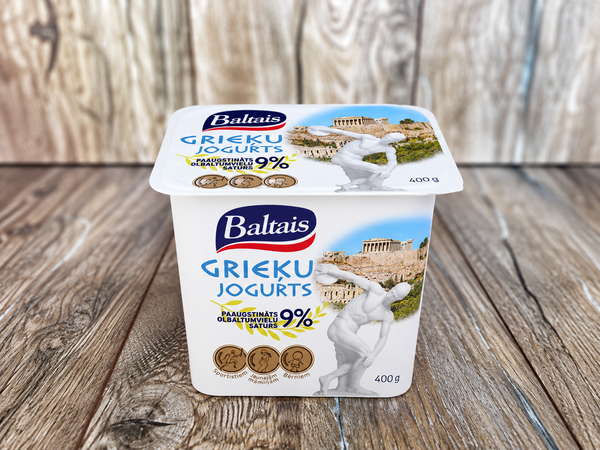 Baltais Grieķu jogurts bez piedevām [ 400 G ]