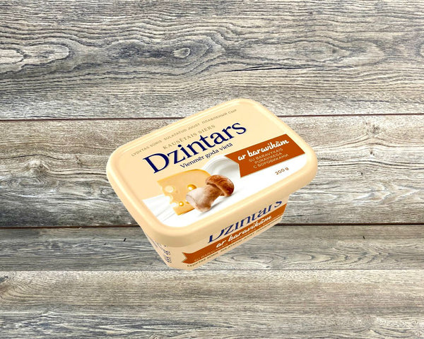 Kausētais siers ar baravikām [ 200 G ]