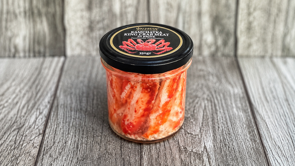 Karaliskā Kamčatkas krabju kāju gaļa [ 350 G ]