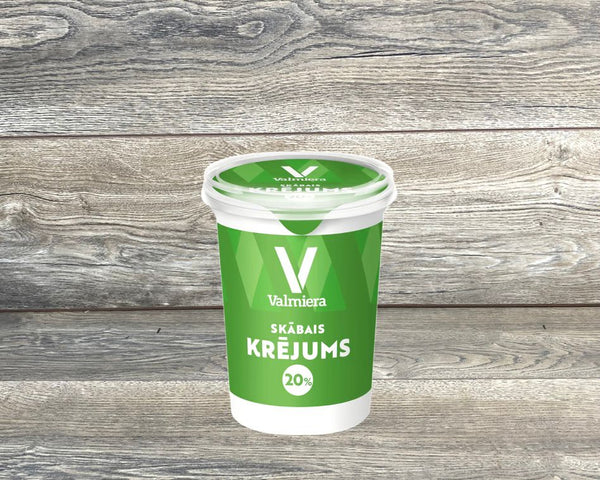 Skābais Krējums Valmiera 20% [ 450 G ]