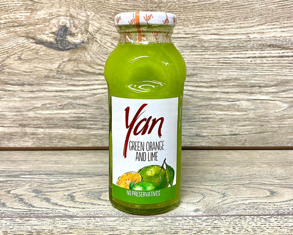 Zaļo apelsīnu un laima sula YAN [ 250ML ]