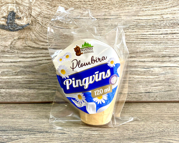Plombīra saldējums PINGVĪNS  [ 120 ML ]