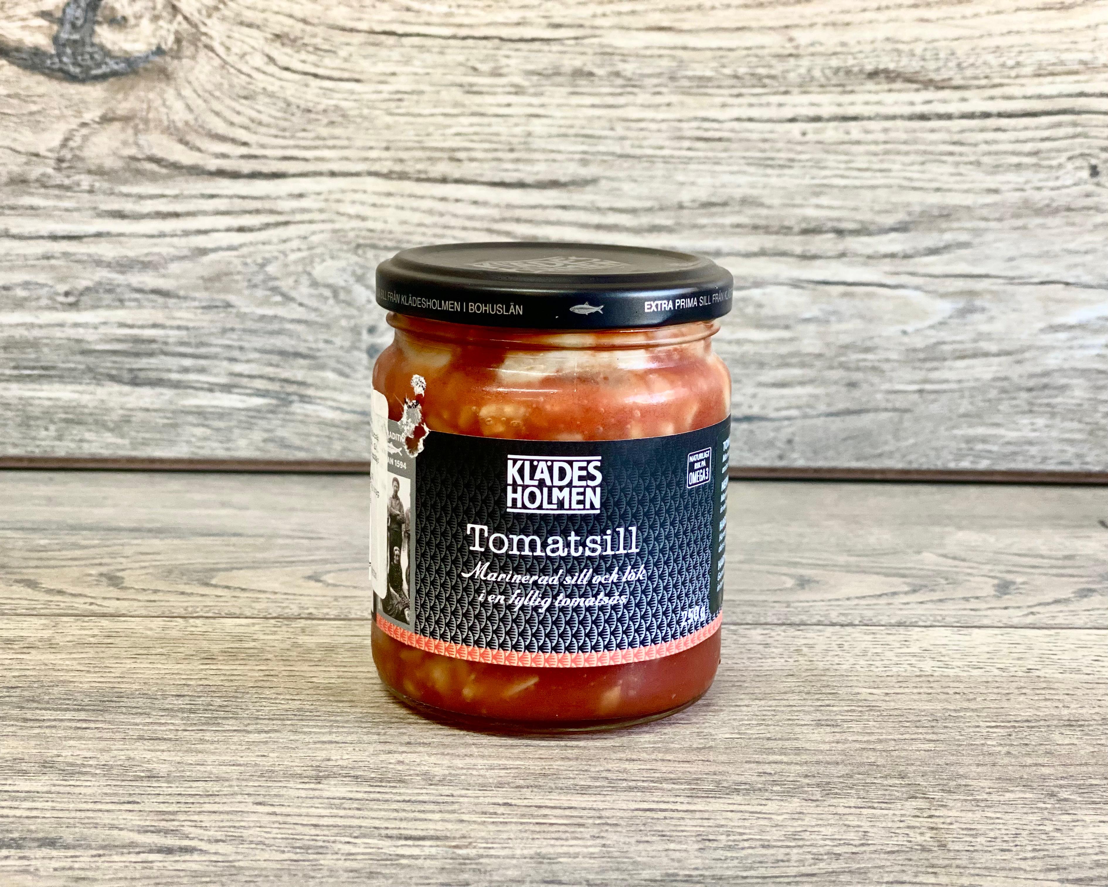Siļķu filejas tomātu mērcē ar sīpoliem [ 250G ]