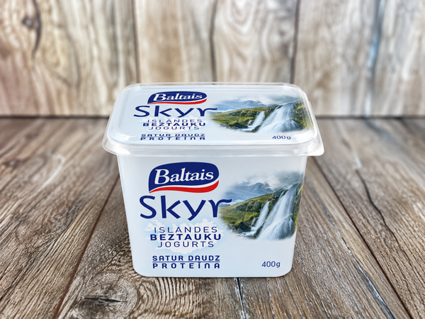 Baltais Skyr jogurts bez piedevām [ 400 G ]