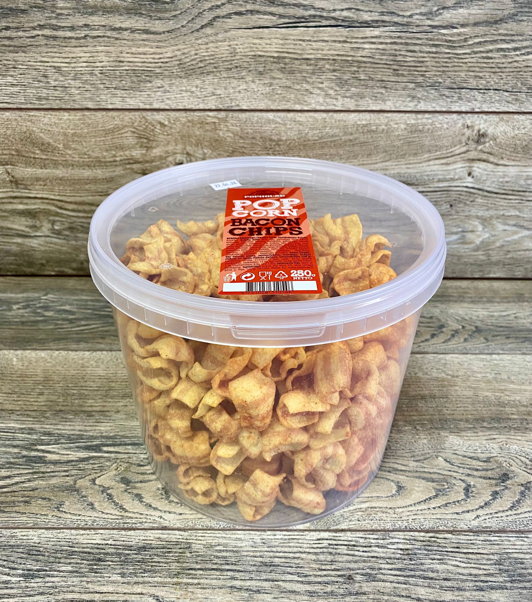 Bekona kraukšķi  POPHOUSE   [ 250 G ]