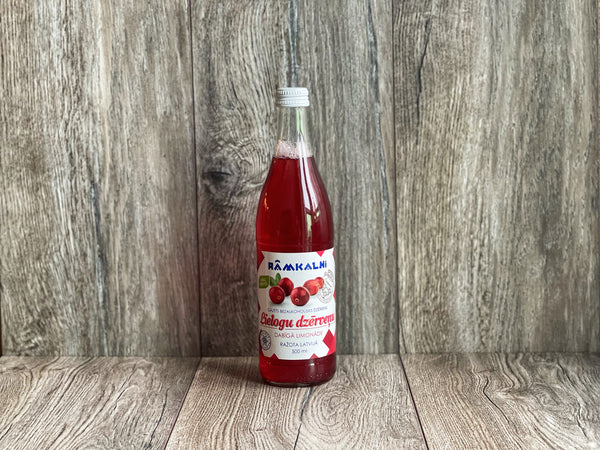Dabīgā lielogu dzērveņu limonāde [ 500 ML ]