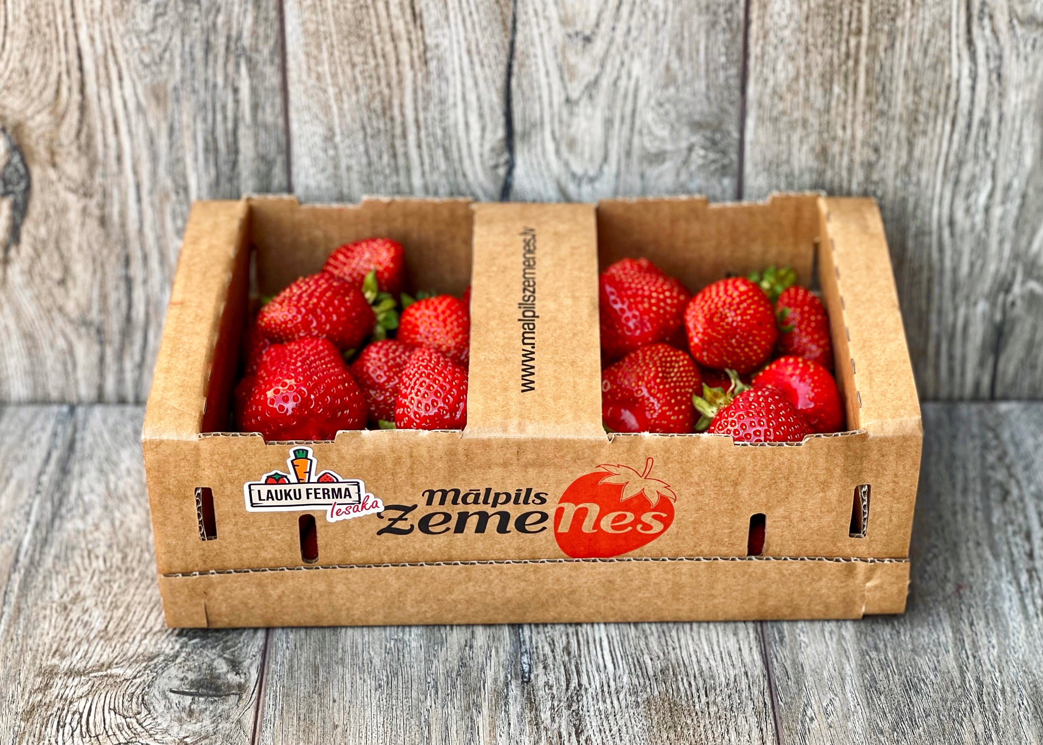 Latvijas Mālpils zemenes 🍓 [ 2 KG ]