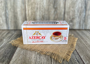 AZERCAY melna tēja ar bergamotu [ 25 paciņas ]