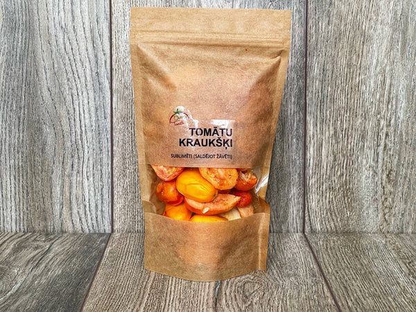Sublimēti Tomātu krakšķi [ 30G ]